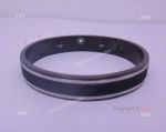 Montblanc Bangle - Montblanc Black Rubber Bracelet - Mont Blanc Bracelet Replica
